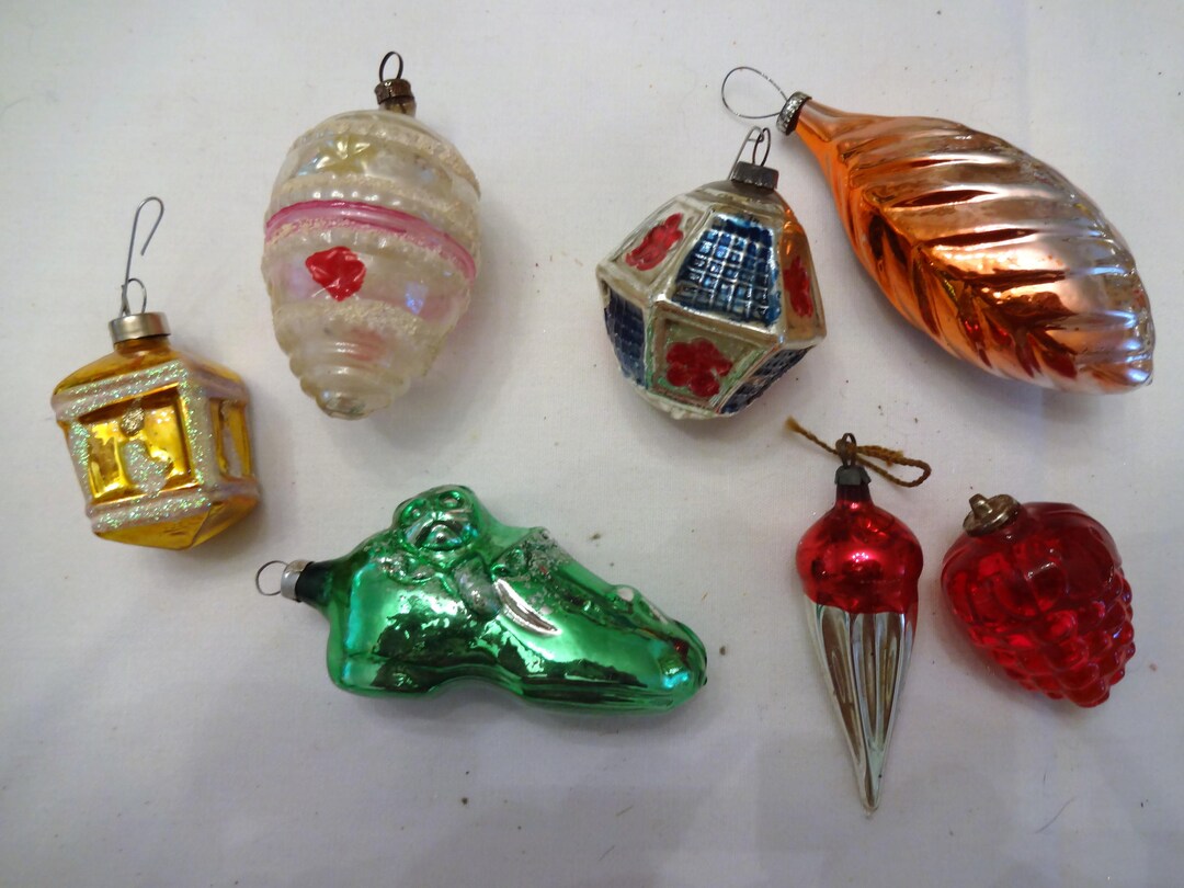 Christmas Ornaments From Germany and USA OH 26 - Etsy
