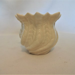 Belleek Vase Green Mark Vintage 1946 - 1955   #57