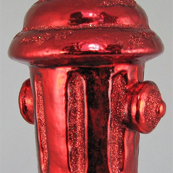 Glass Fire Hydrant Etsy