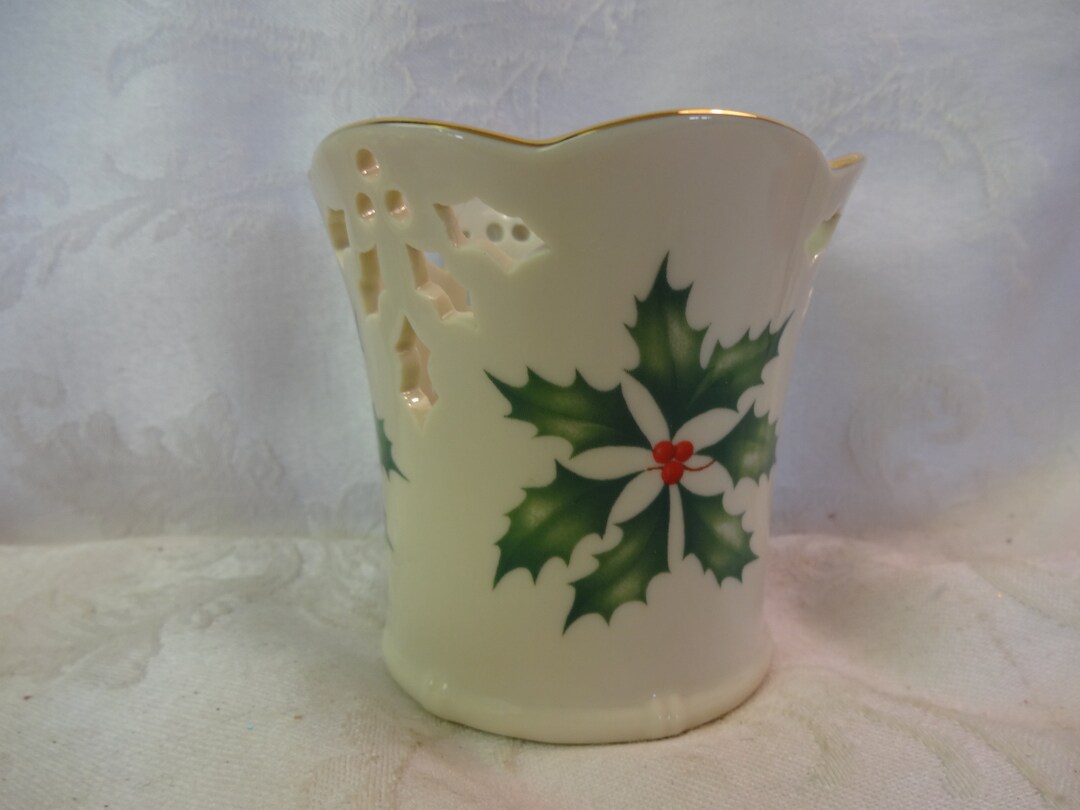 Lenox Christmas Candle Holders