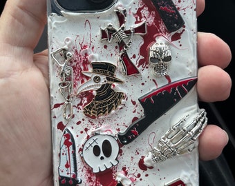 Coque de portable décodée effrayante/effrayante