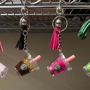 Mini Starbucks keychains
