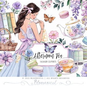 Afternoon Tea Cliparts by Bloomsical