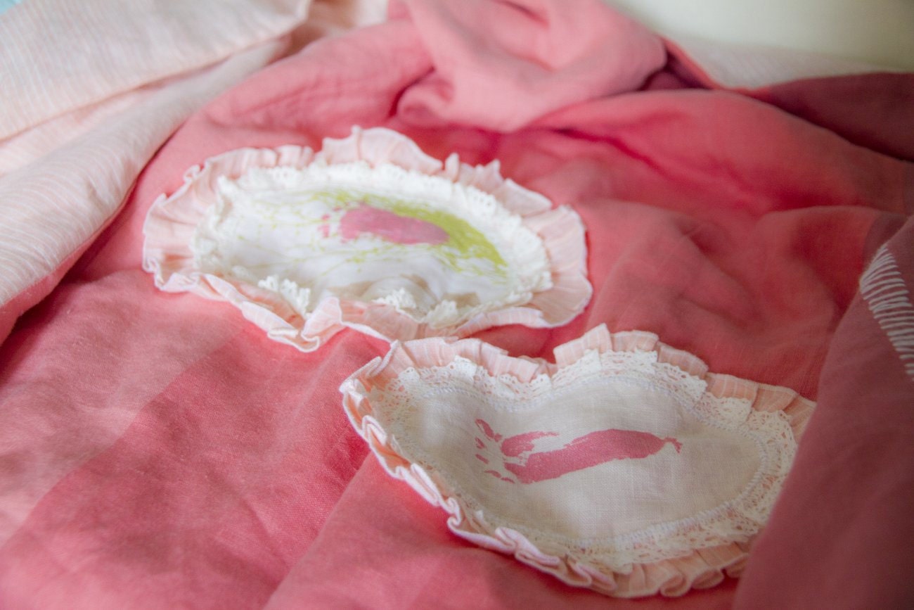 Linge de Lit avec Les Empreintes Pieds Votre Bébé