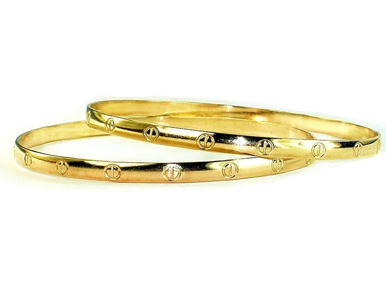 girls gold bangles