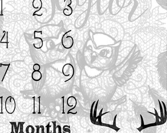 Download Baby milestone svg | Etsy