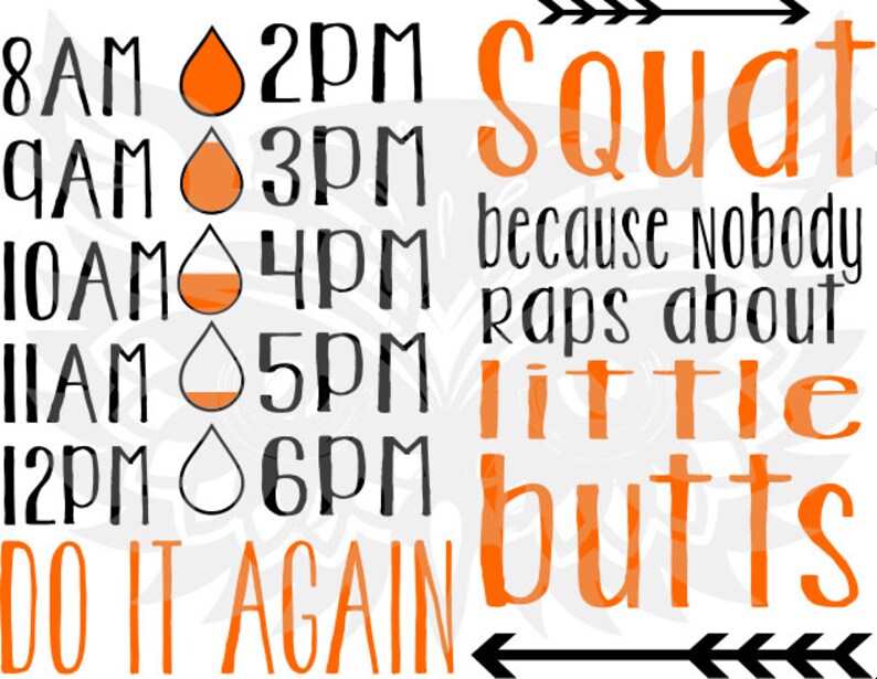 Water Bottle Saying SVG Etsy