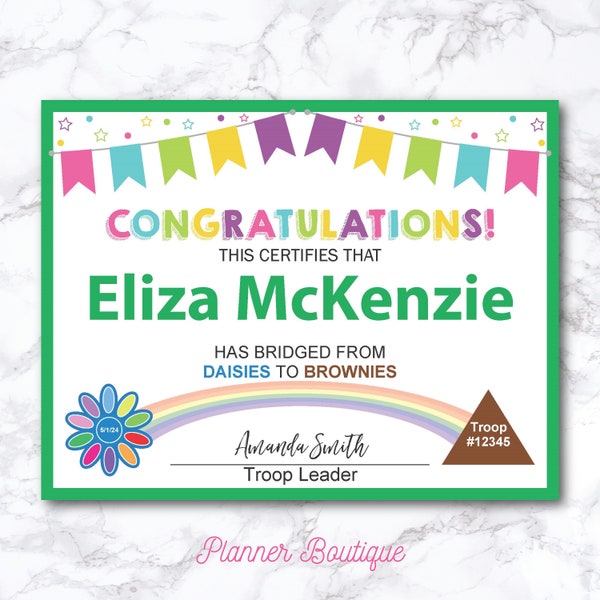 Girl Scout Brownies - Etsy