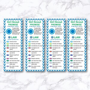 Girl Scout Promise and Law Printable, Daisy Girl Scout, Daisy Petals ...