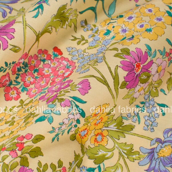 Last Yard! Regent Street Lawn 2015 Buttercup 33081-17 by Sentimental Studios for Moda 100% Cotton Lawn Fabric
