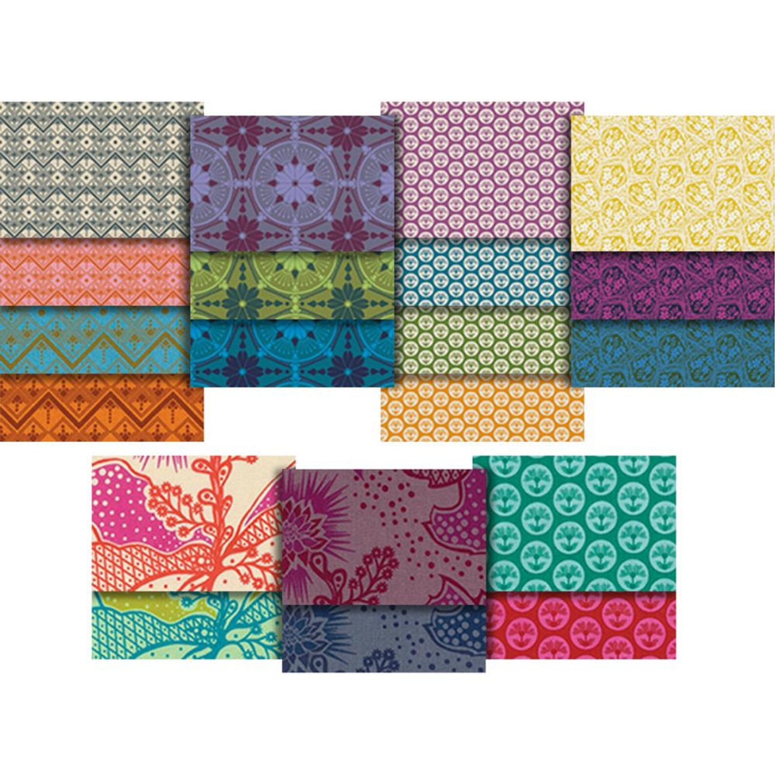 Anna Maria Horner True Colors Jelly Roll FreeSpirit Fabrics | Etsy