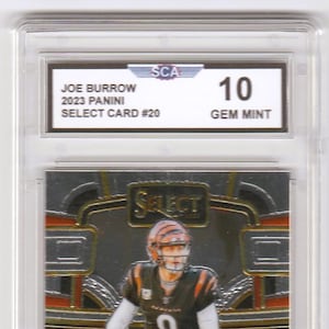 JOE BURROW 2023 PANINI Select Card Cincinnati Bengals Quarterback