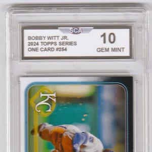 BOBBY WITT JR. 2024 Topps Series One Card Kansas City Royals