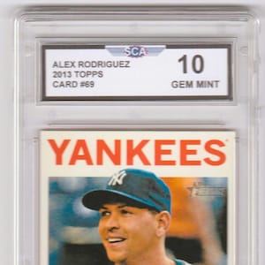 ALEX RODRIGUEZ A-ROD 2013 Topps Card New York Yankees