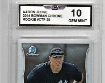 Aaron Judge Rookie Card Chrome - Etsy