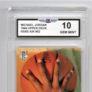 Michael Jordan Rare Air Upper Deck - Etsy