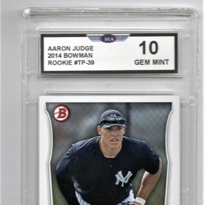 AARON JUDGE 2014 BOWMAN New York Yankee Rookie Card New York Yankees Outfielder