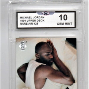 Michael Jordan Rare Air Upper Deck - Etsy