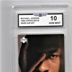 Michael Jordan Rare Air Upper Deck - Etsy