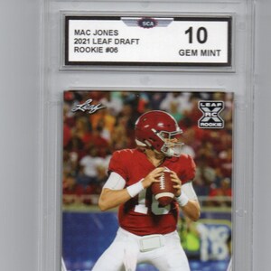mac jones graded rookie card 2021 Panini Donruss Football #255 MAC JONES 2021 PANINI INSTANT