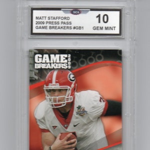 MATT STAFFORD 2009 press pass rookie