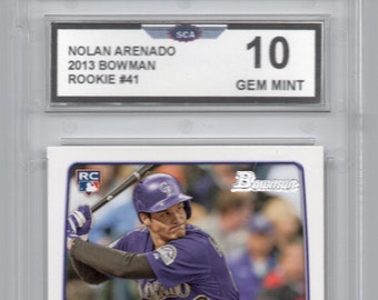 arenado rookie card