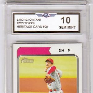 SHOHEI OHTANI 2023 TOPPS Heritage Card Los Angeles Dodgers