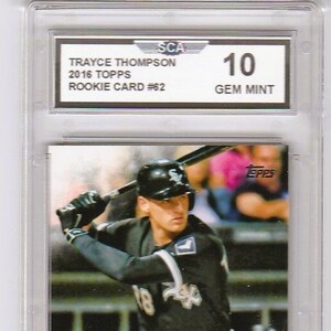 TRAYCE THOMPSON 2016 TOPPS Rookie Card