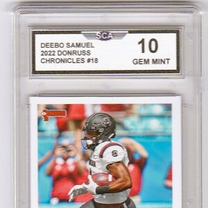 DEEBO SAMUEL 2022 DONRUSS Chronicles Card San Francisco 49ers