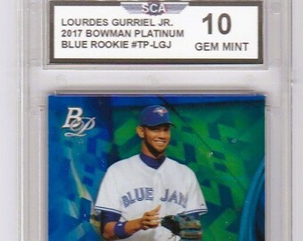 LOURDES GURRIEL JR 2017 Bowman Platinum Blue Rookie Card - Etsy