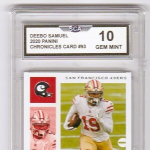 DEEBO SAMUEL 2020 PANINI Chronicles Card San Francisco 49ers