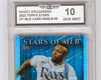 RANDY AROZARENA 2022 TOPPS Stars of Mlb Tampa Bay Rays - Etsy