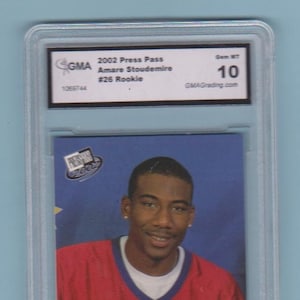 AMARE STOUDEMIRE 2002 Press Pass Rookie Card