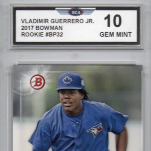 VLADIMIR GUERRERO 2017 BOWMAN rookie card Toronto Blue Jays