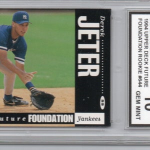 DEREK JETER 1994 upper deck future foundations rookie card