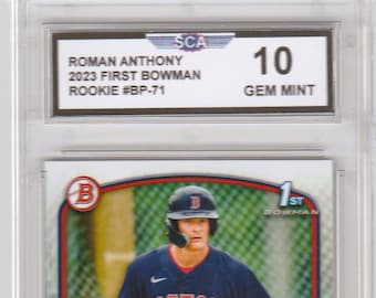 ROMAN ANTHONY 2023 FIRST Bowman Rookie Card Boston Red Sox