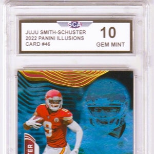 JUJU SMITH-SCHUSTER 2022 Panini Illusions Card Kansas City Chiefs Wide Receiver
