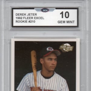 DEREK JETER 1992 FLEER excel rookie card
