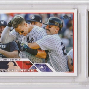 AARON JUDGE 2023 TOPPS Series One Judgement Day Card New York Yankees