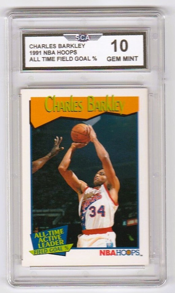CHARLES BARKLEY 1991 Tarjeta NBA Hoops Filadelfia 76ers