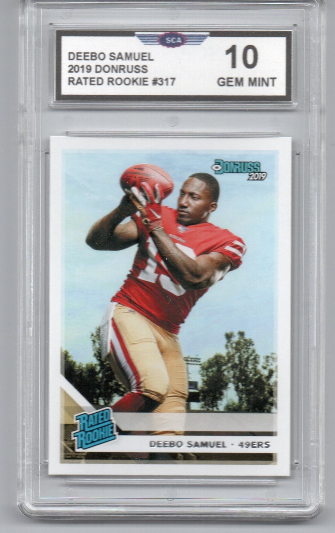 DEEBO SAMUEL 2019 Donruss Rookie Football Card Washington Commanders Etsy