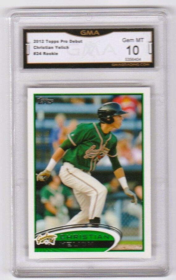 CHRISTIAN YELICH 2012 TOPPS Pro Debut Rookie Card - Etsy