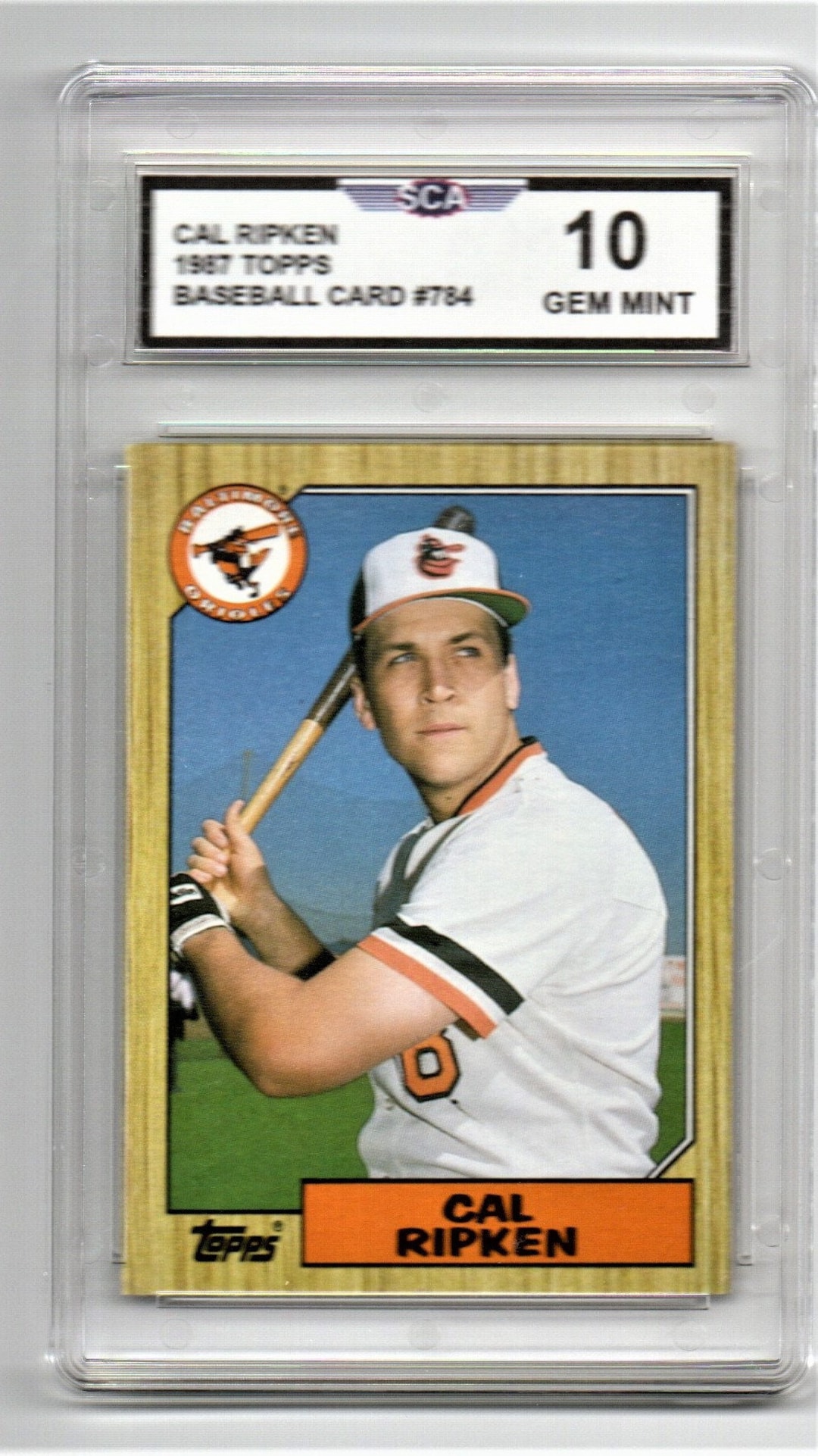 CAL RIPKEN 1987 TOPPS Baseball Card Baltimore Orioles Etsy