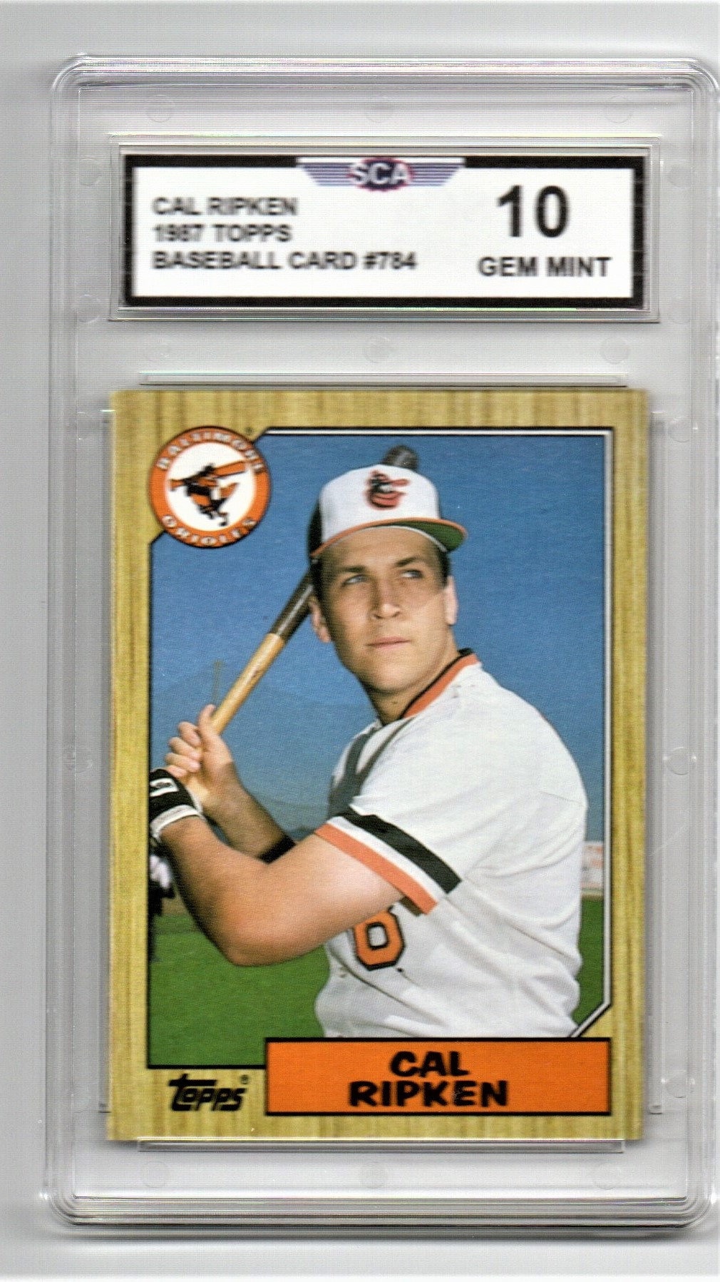 CAL RIPKEN 1987 TOPPS Baseball Card Baltimore Orioles Hall of