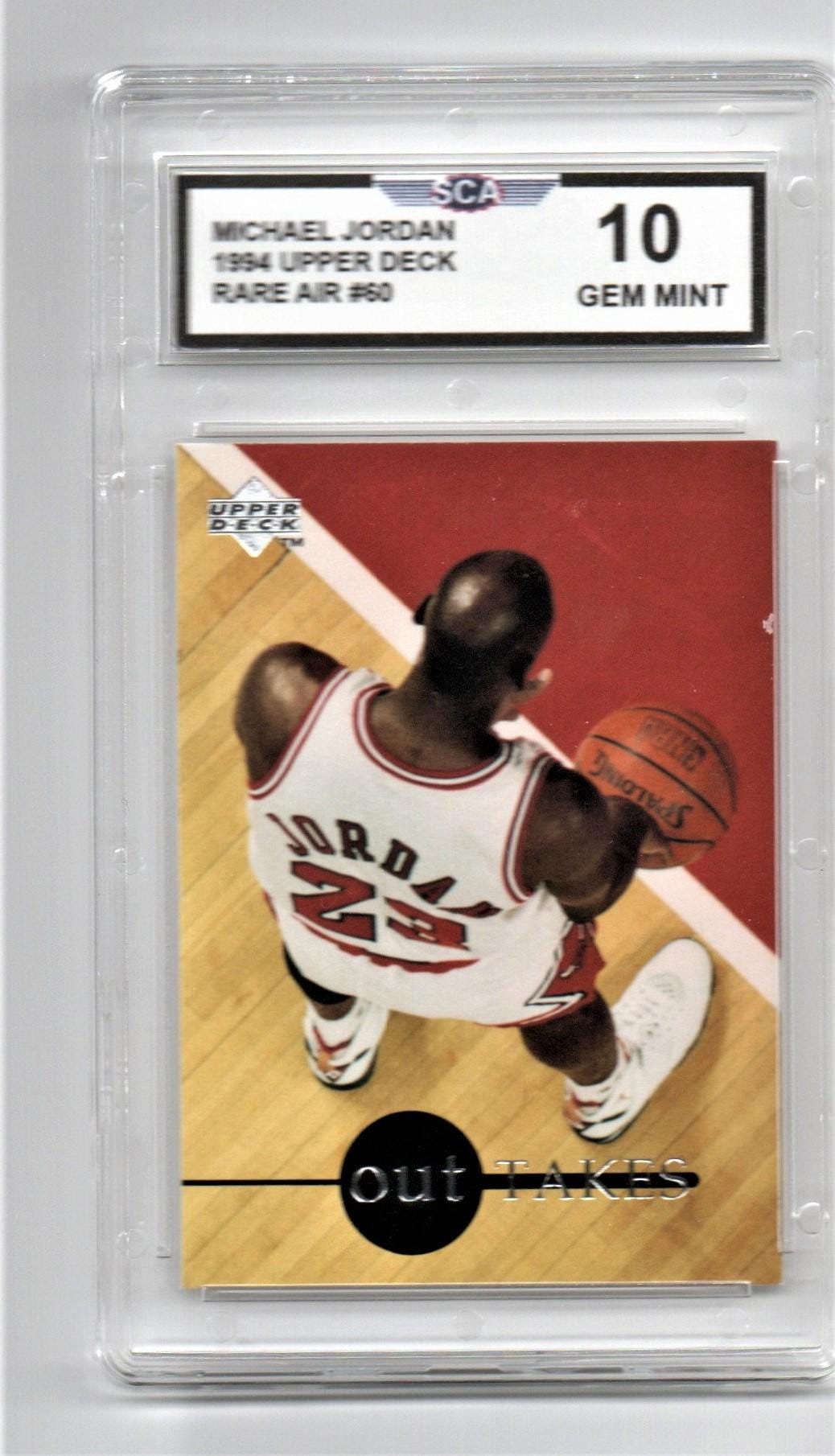 Upper Deck Michael Jordan Chicago Bulls Autographed Framed
