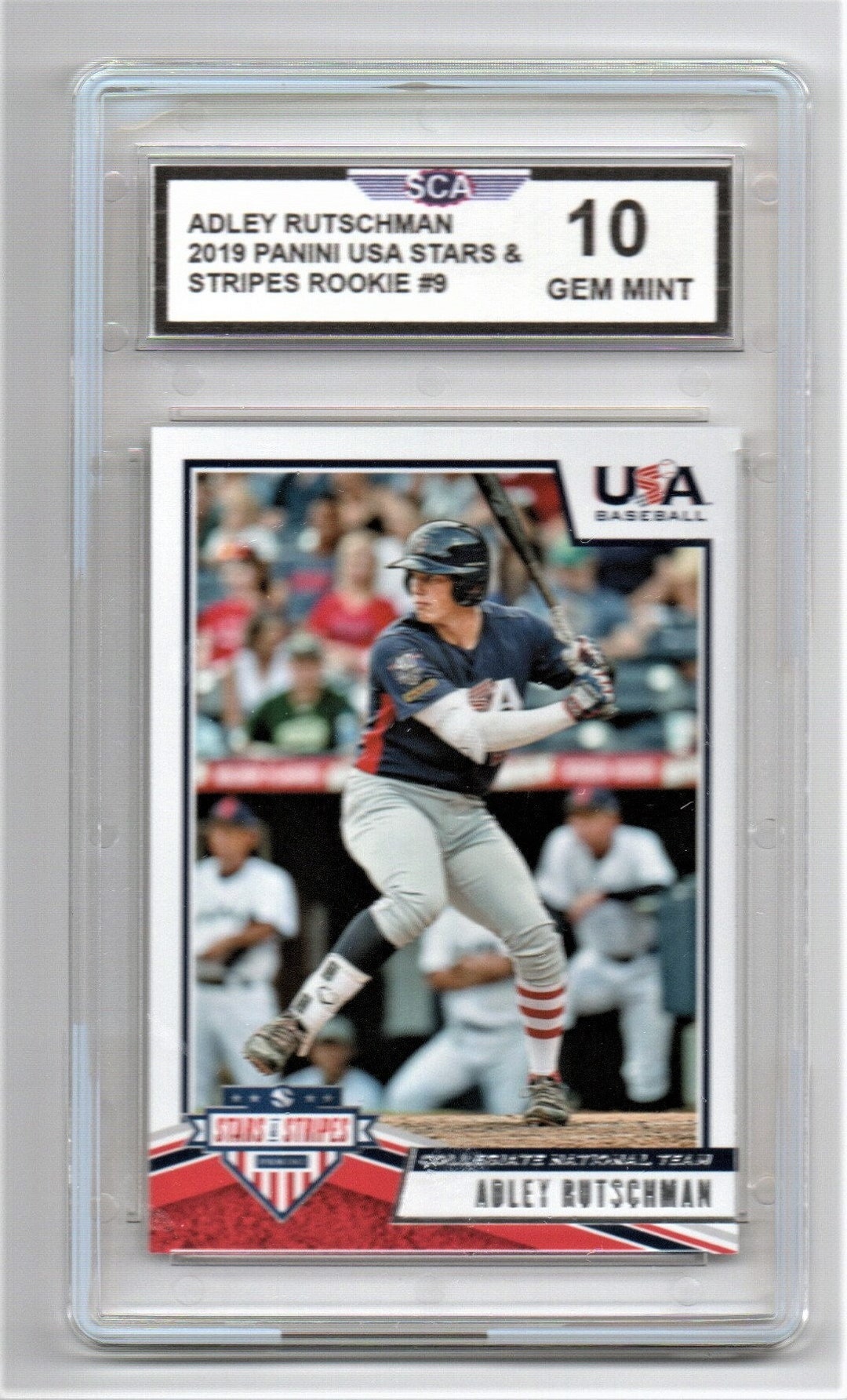 Adley Rutschman 2019 Panini 10シリ auto