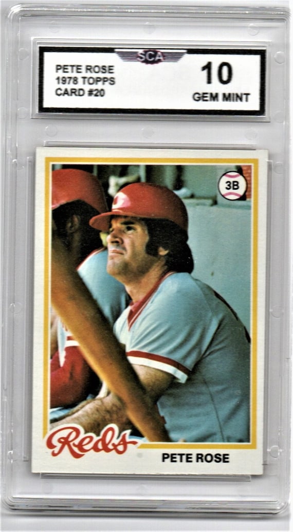1979 Topps 650 Pete Rose Cincinnati Reds BCCG, 52 OFF
