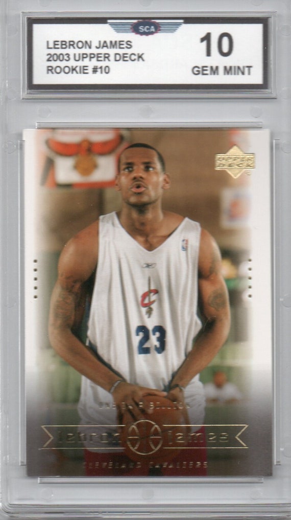 Lebron Rookie Card Lebron James Rookie Card Upper Deck