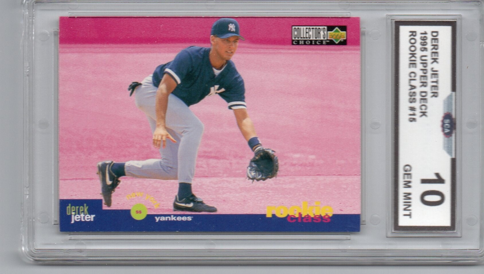 ☆激レア☆【upper deck】hit brigade DEREK JETER DEREK JETER Upper Deck HIT BRIGADE Foil Insert Baseball Card