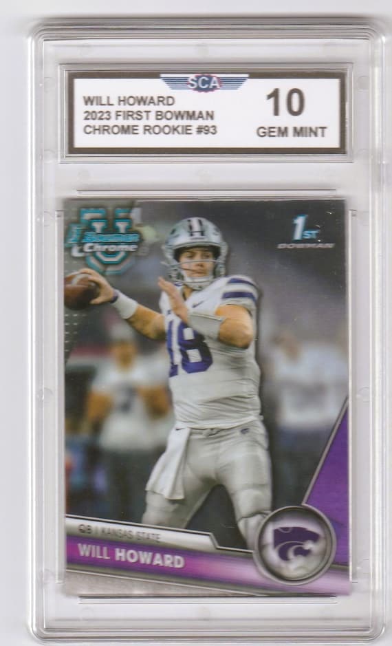 Will Howard Rookie Card Will Howard Custom Rookie (RC) Trading Art Card STEELERS  main image 3